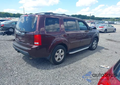 2011 Honda Pilot Ex-L из США, поврежденный, VIN 5FNYF4H5XBB065340